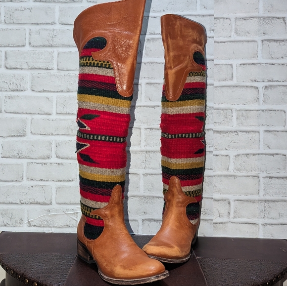 RARE FreeBird Cabal Over the Knee Boots size 8 - Picture 11 of 16